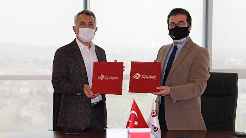 OSTİM Teknik Üniversitesi DERFA Savunma Sistemleri şirketiyle iş birliği protokolü imzaladı