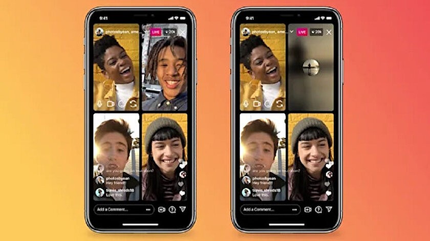 Instagram canlı yayınlarda kamerayı kapatmayı sağlayan özelliği duyurdu