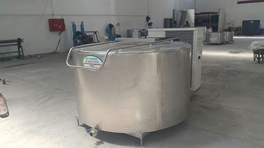 Süt soğutma tankı alınacak