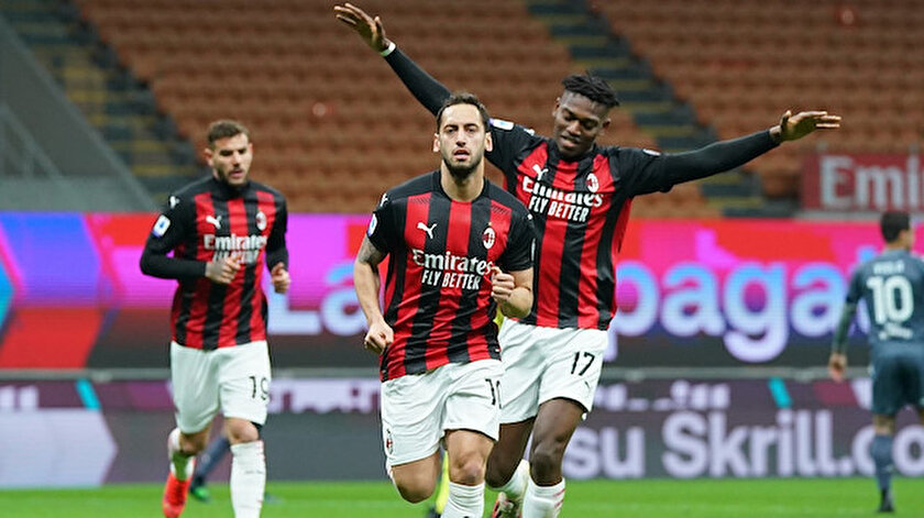 Hakan Çalhanoğlu boş geçmedi, Milan kazandı