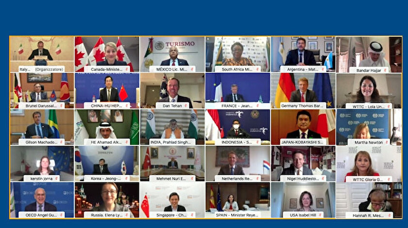 G20 Turizm Bakanları turizmin geleceği için 7 ilke belirledi