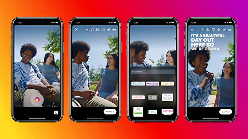 Instagram Hikayelere altyazı özelliği eklendi