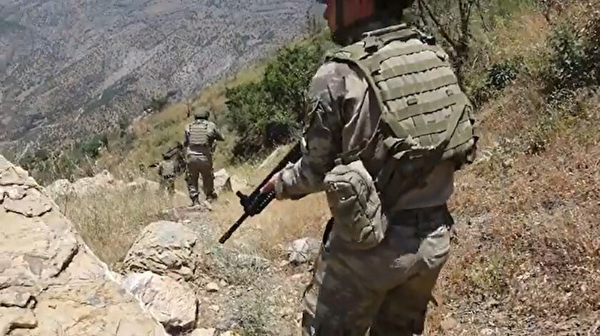 Mağarada kıstırıldılar: 5 PKKlı etkisiz