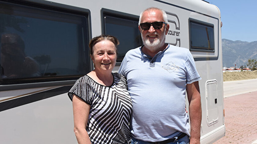 Tatile geldikleri Türkiyeye hayran kaldılar: Seneye Polonyalı bir karavan ordusuyla geleceğiz