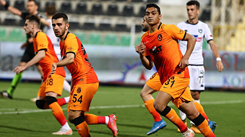 Galatasaray Denizlide kazandı: Aslan şampiyonluk umudunu korudu
