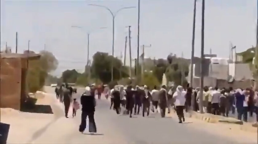 Ürdünlüler Filistin sınırına akın ediyor
