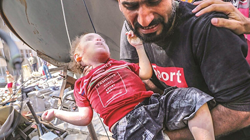 Gazzede 61’i çocuk 212 şehit