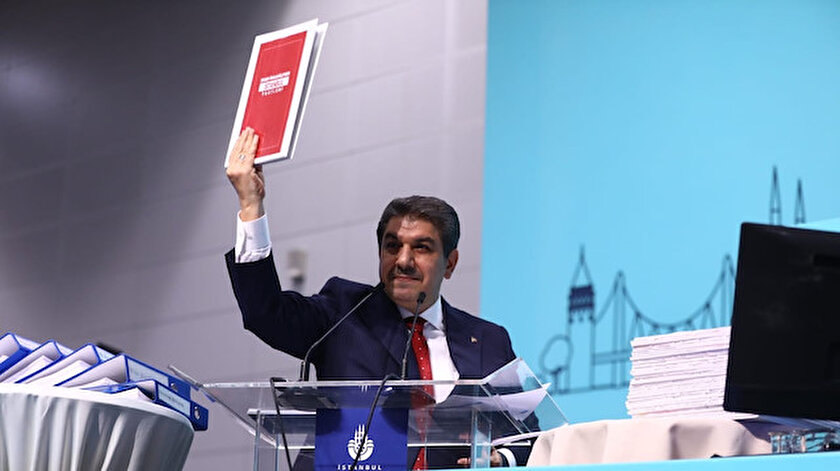 İBB Meclisinde Tevfik Göksunun konuşmasına sansür: Elektrikleri kesmekle bizim sesimiz kesilmez