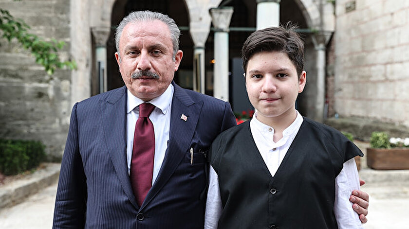 TBMM Başkanı Şentopun oğlu Ömer Asım 20 ayda hafız oldu