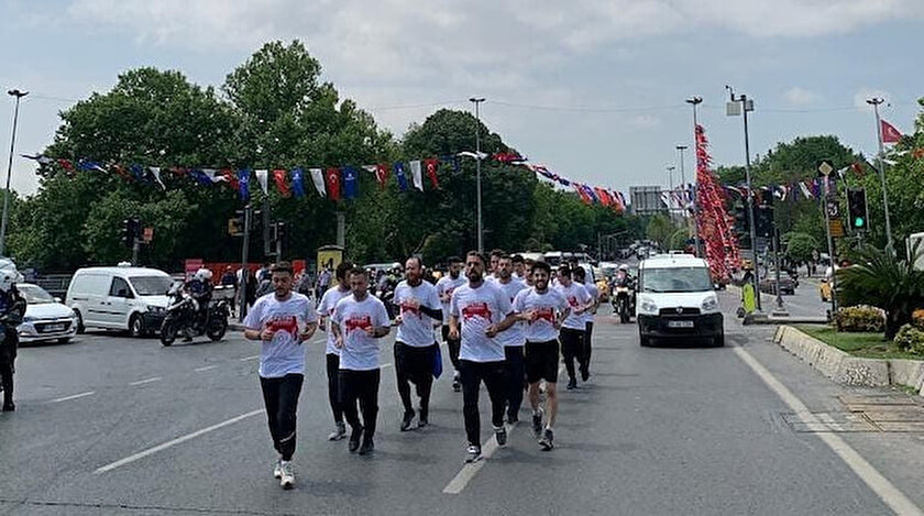 İstanbulda Fetih Koşusu düzenlendi