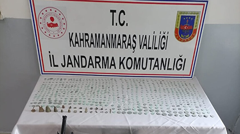 Kahramanmaraş Haberleri: Roma ve Bizans dönemine ait sikkeleri satmak isterken yakalandılar