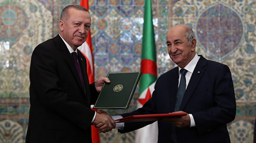 Cezayir Cumhurbaşkanı Tebbun: Türklerle ilişkilerimiz mükemmel