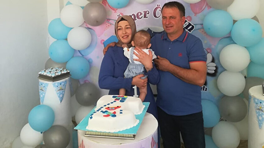 Dünyanın ilk kadavradan rahim nakliyle doğan Ömer Özkan bebek 1 yaşında