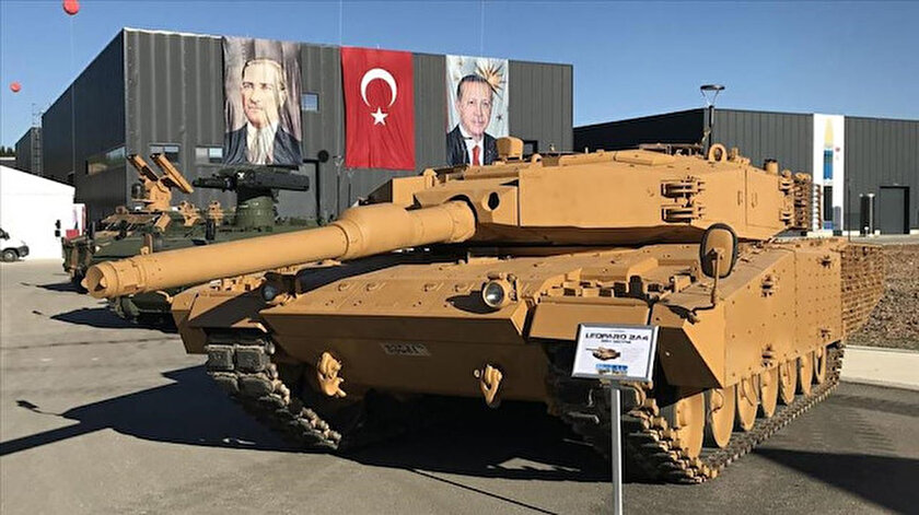 Modernize edilen Leopard 2A4 tanklar Mehmetçiğin hizmetinde