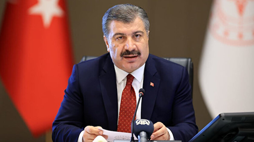 Sağlık Bakanı Koca haftalık vaka sayılarını gösteren haritayı paylaştı