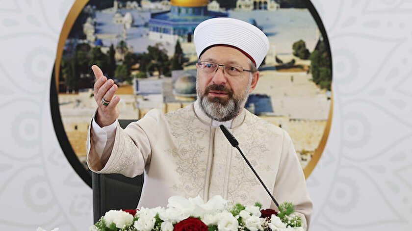 Diyanet İşleri Başkanı Erbaştan araştırma görevlisi Neşe Nur Akkayaya yapılan saldırıya kınama