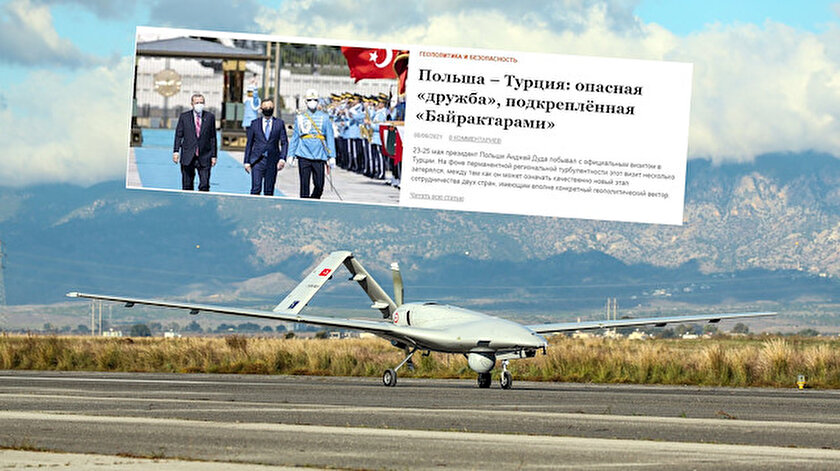 Rus basını Türkiyenin Polonyaya SİHA satmasını tehlikeli buldu: Çıkar bağları yeniden kuruluyor
