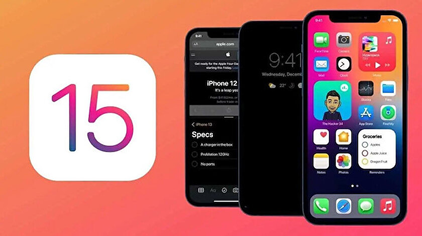 iOS 15 güncellemesini alacak olan iPhonelar belli oldu