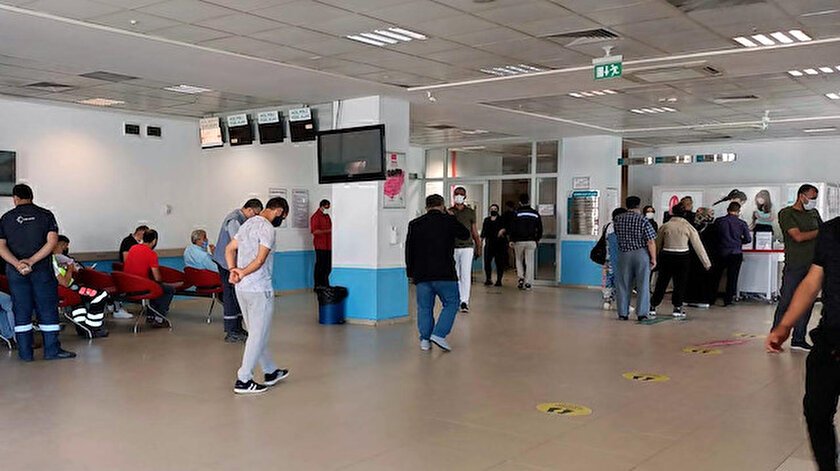 Tekirdağda 200 işçi yemekten zehirlendikleri şüphesiyle hastaneye başvurdu