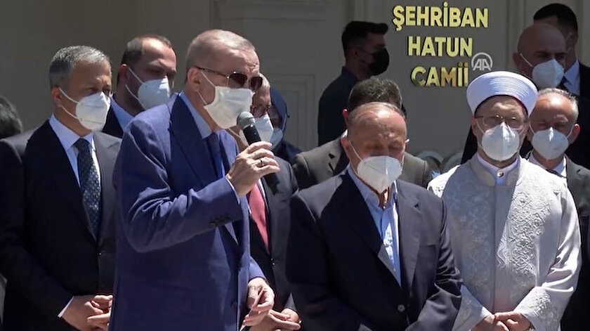 Cumhurbaşkanı Erdoğan: Eylem yapın ben de geleceğim