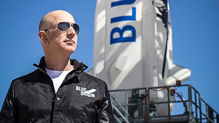 Jeff Bezos ile uzaya çıkmanın bedeli 28 milyon dolar