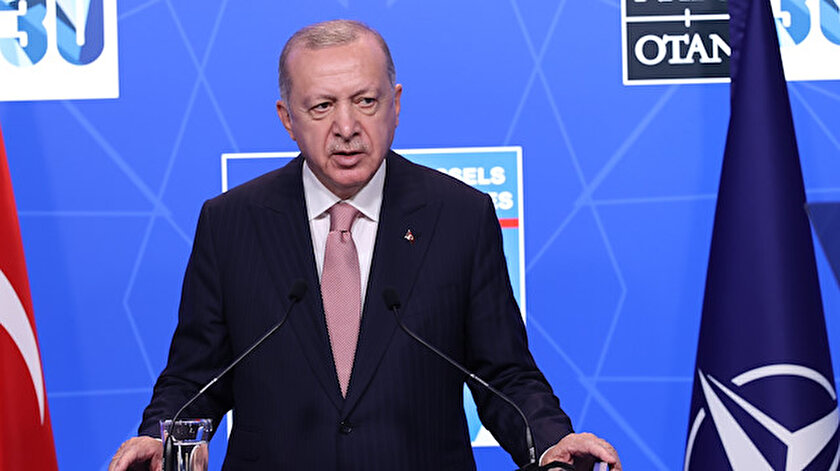 Cumhurbaşkanı Erdoğan NATO Zirvesi sonrası konuştu | Cumhurbaşkanı Erdoğan: Bidena S-400 ve F-35 konusundaki görüşlerimizin değişmediğini söyledim