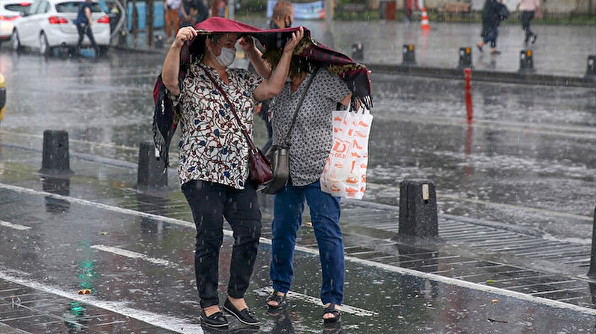 17 Haziran hava durumu raporunda yağış uyarısı: İstanbul, Bursa, Antalya, Çanakkale il il  hava durumu