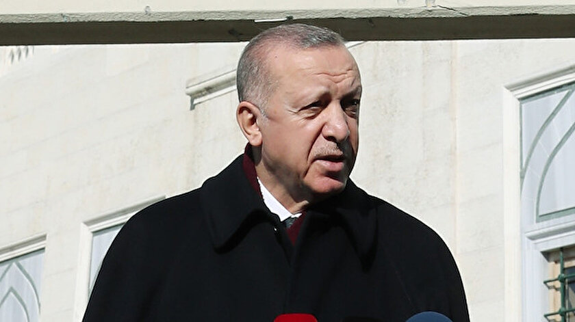 Cumhurbaşkanı Erdoğan cuma namazını Antalyada Mecek Camisinde kıldı
