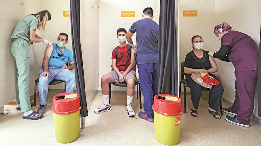 40 milyon dozu geçtik: 18 yaş üstünün yüzde 50si aşılandı