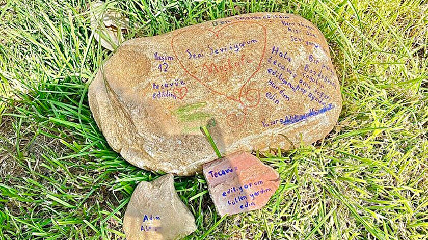 İstismarı taşın üzerine yazarak yardım istemişti: 25 yıl hapsi istendi