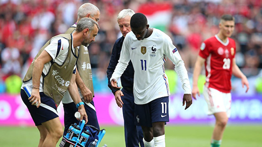 Ousmane Dembele, EURO 2020yi kapattı