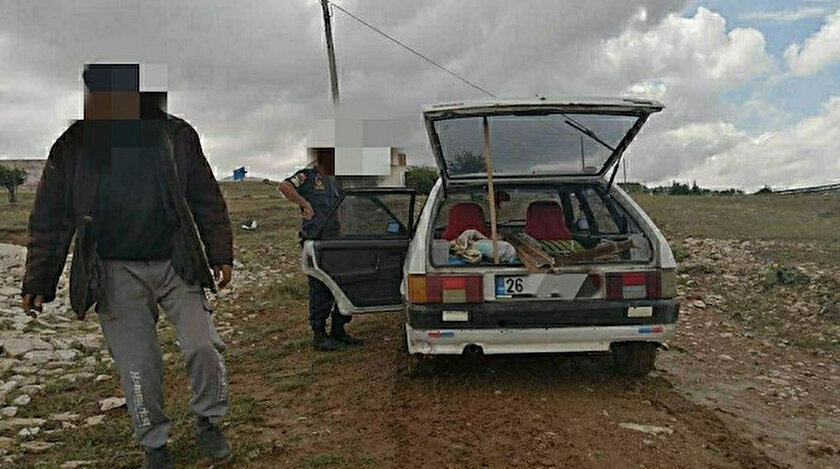 Bin 500 liralık demir çalarken yakalandı: 900 liralık maske cezası yedi
