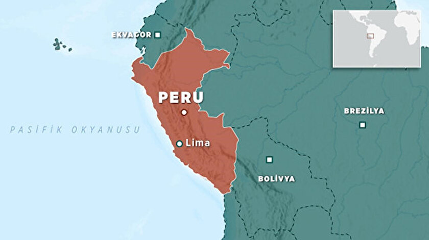 Güney Amerika ülkesi Peruda 6 büyüklüğünde deprem meydana geldi