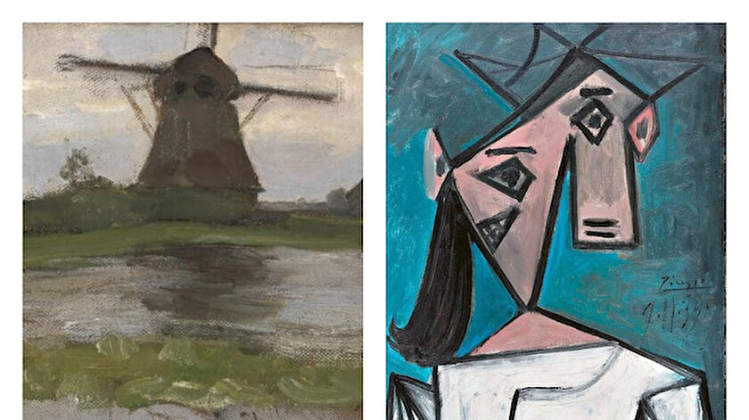 Dokuz yıl önce çalınmışlardı: Picasso ve Mondrian tabloları Yunanistanda bulundu