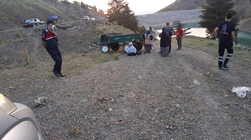 Afyonkarahisarda acı olay: Kızını kurtardı yeğeni ile birlikte gölette boğuldu