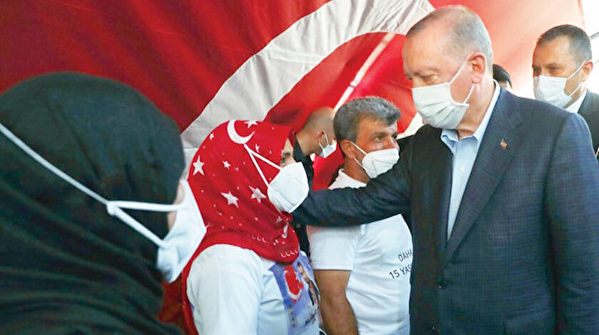 Diyarbakır Anneleri Erdoğanın desteğinden memnun: Güç verdi
