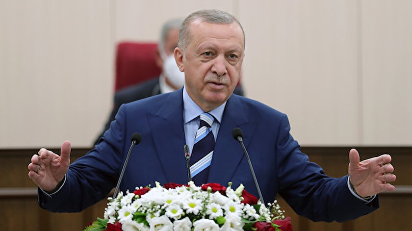 Cumhurbaşkanı Erdoğan KKTC Meclisinde müjdeyi verdi: KKTC Cumhurbaşkanlığı Külliyesinin inşasına yakında başlıyoruz