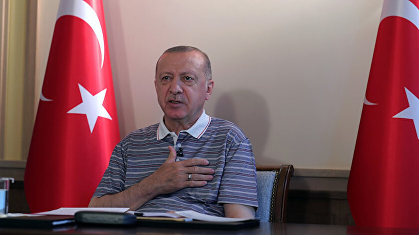 Cumhurbaşkanı Erdoğandan aşı mesajı: Yeni varyantın pençesine düşmedik