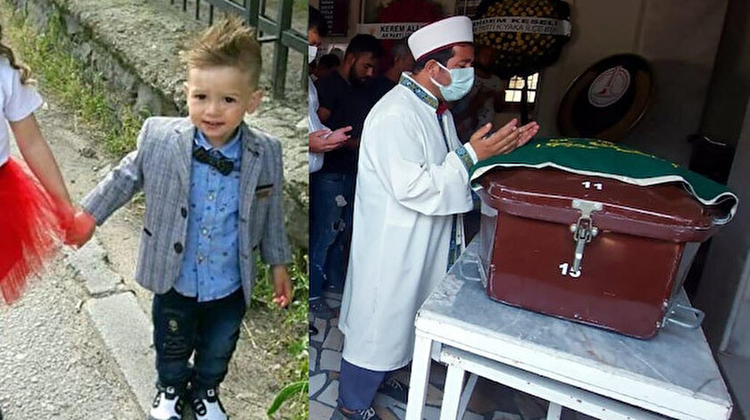 Kamyonet kasasında yanarak can vermişti: Küçük Cesura acı veda