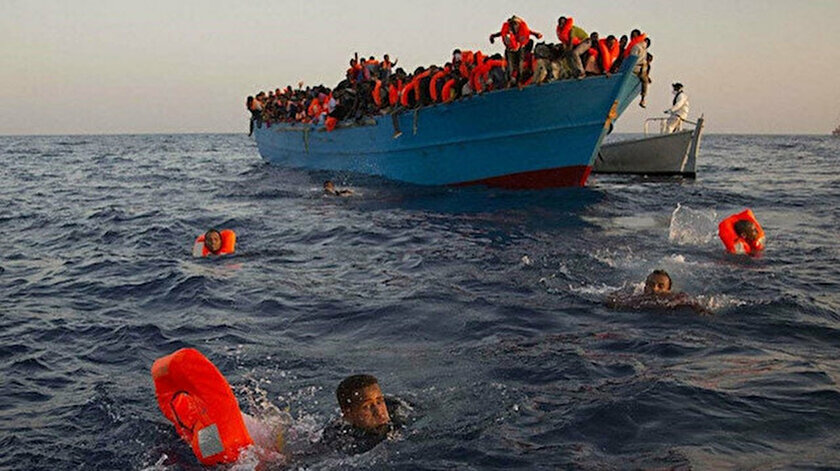 Libya açıklarında can pazarı: En az 57 göçmen hayatını kaybetti