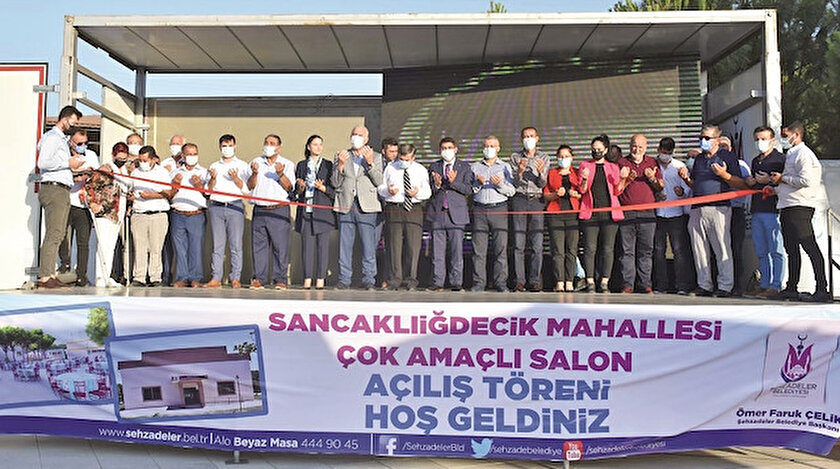 Şehzadeler’e çok amaçlı salon