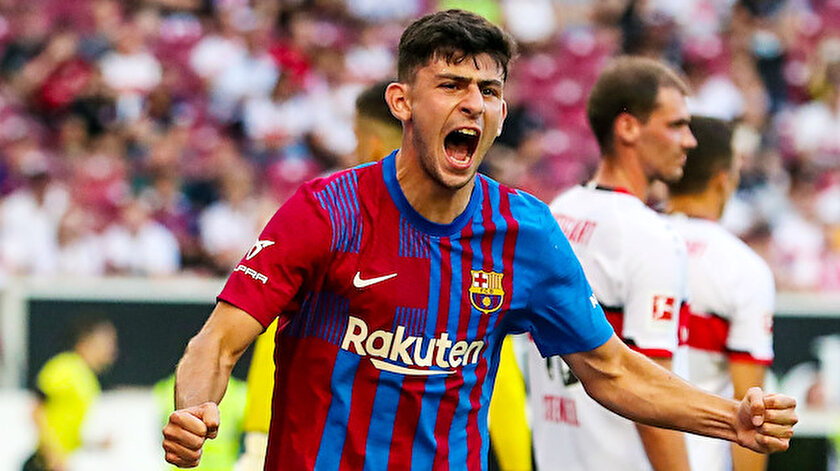 Barcelona forması giyen Yusuf Demir attığı golle alkış topladı