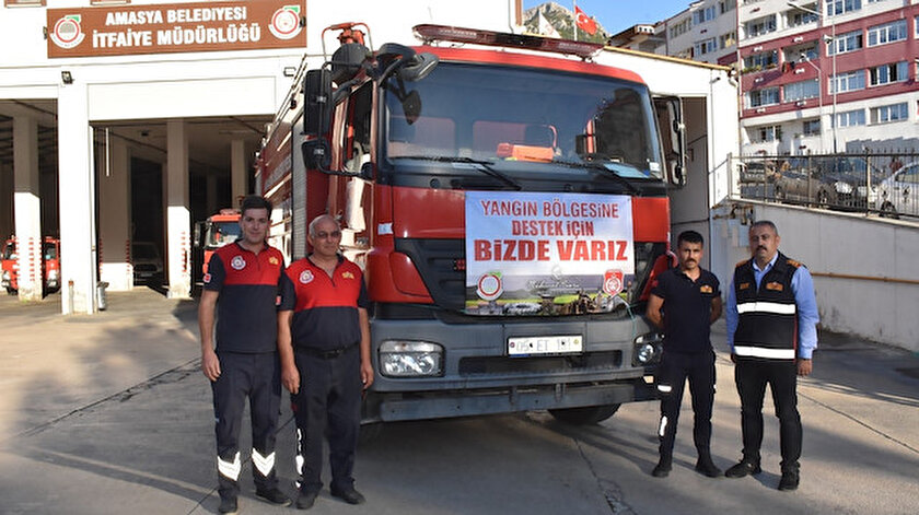 Antalya haber: Manavgat’a itfaiye desteği için yola çıktılar 