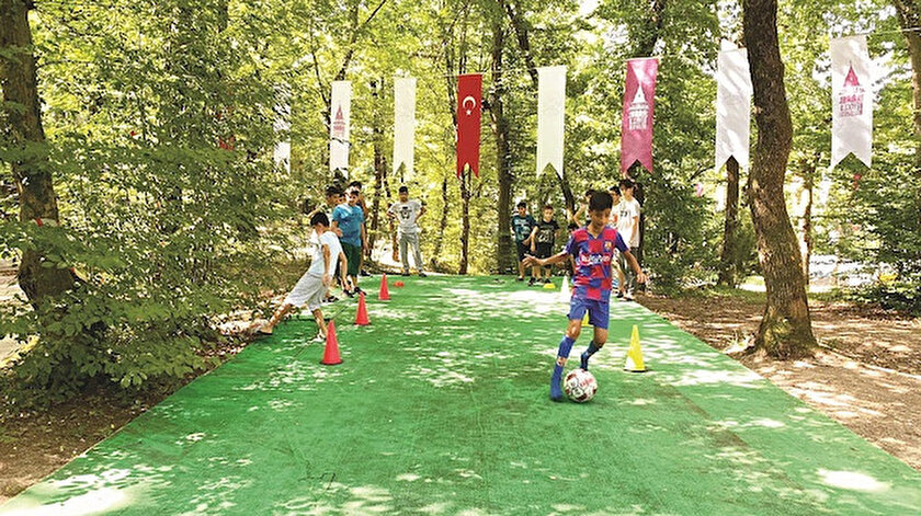 En eğlenceli yaz kampı