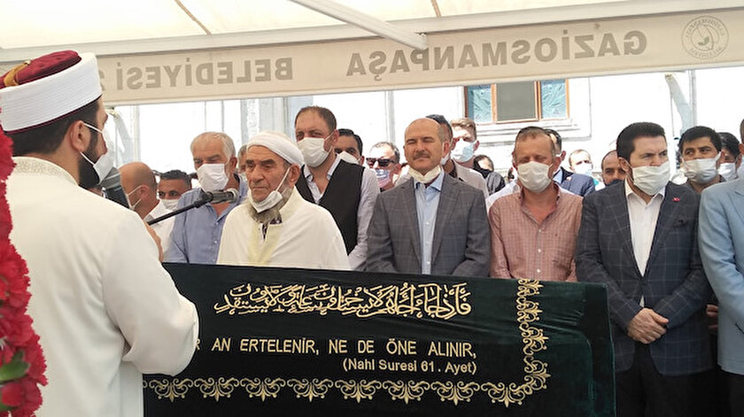 icisleri bakani suleyman soylu nun amcasi son yolculuguna ugurlandi yeni safak