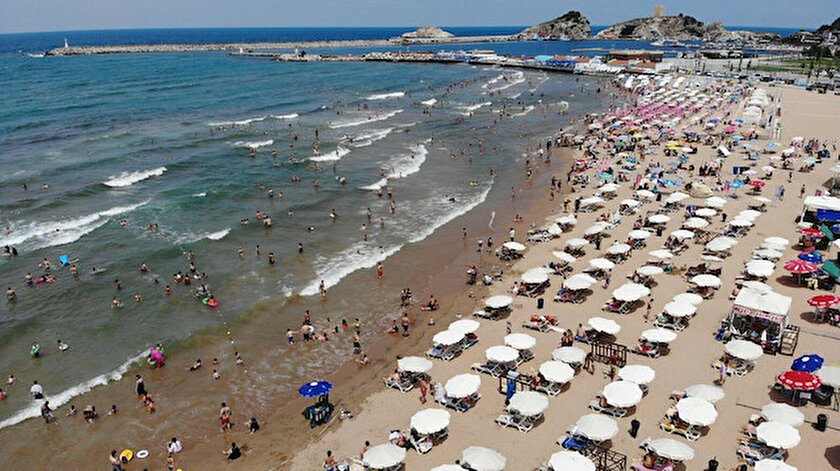 sile sahillerinde denize girmek yasaklandi yeni safak