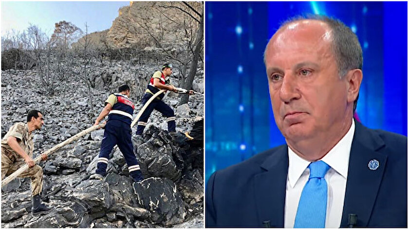 Muharrem İnce yangınlara müdahale eden askerleri görmezden geldi: Neden yok anlayabilmiş değilim