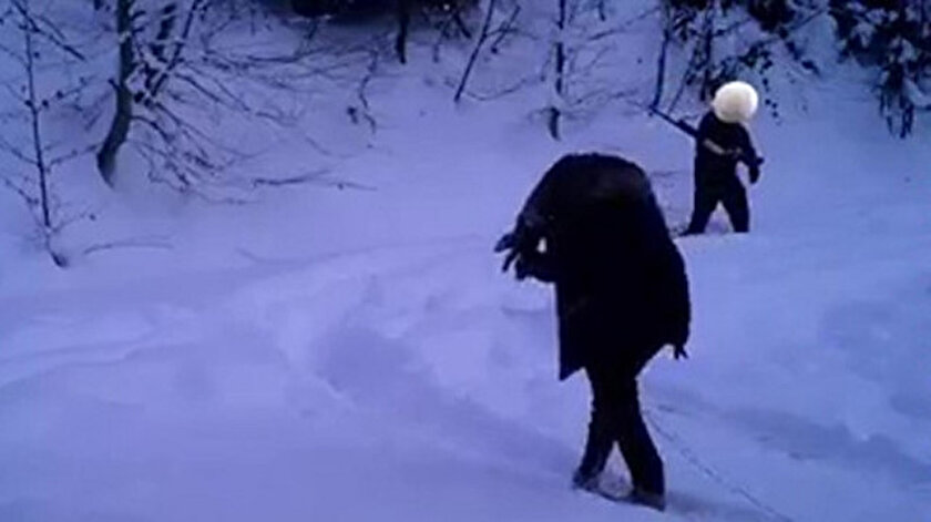 Düzcede fotokapana takıldı: 44 bin lira ceza kesildi