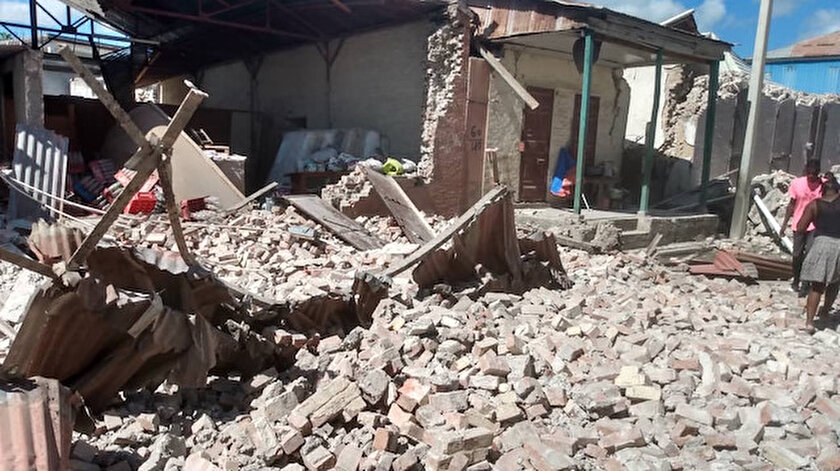 Haitideki depremde can kaybı artıyor: 227 kişi hayatını kaybetti