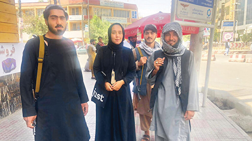 Yeni Şafak muhabiri Ayşemine Alioğlu Afganistanda: Taliban’dan değil çaresizlikten kaçıyoruz